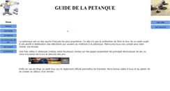 Desktop Screenshot of petanque-passion.eu